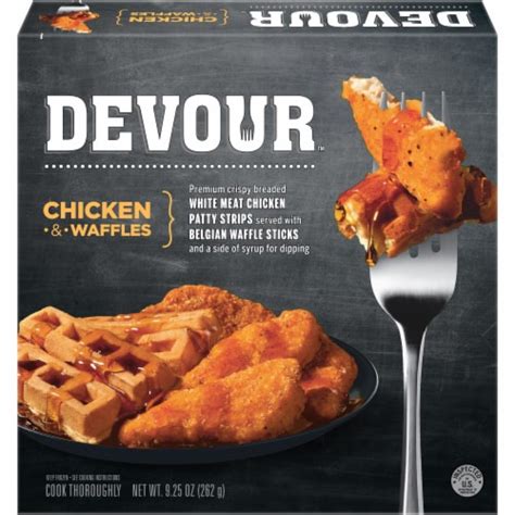 DEVOUR Foods Chicken & Waffles logo
