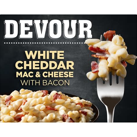DEVOUR Foods White Cheddar Mac & Cheese With Bacon commercials