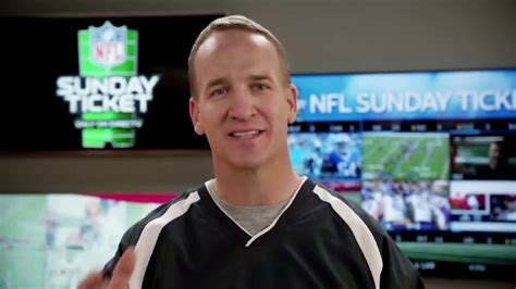 DIRECTV NFL Sunday Ticket TV commercial - Wide Open Sundays Feat. Peyton Manning