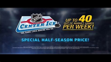DIRECTV NHL Center Ice TV Spot, 'Ease Your Pain: Free Preview'