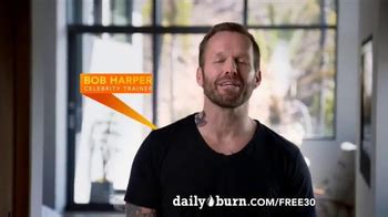 Daily Burn TV Spot, 'Black Fire' Featuring Bob Harper featuring Bob Harper