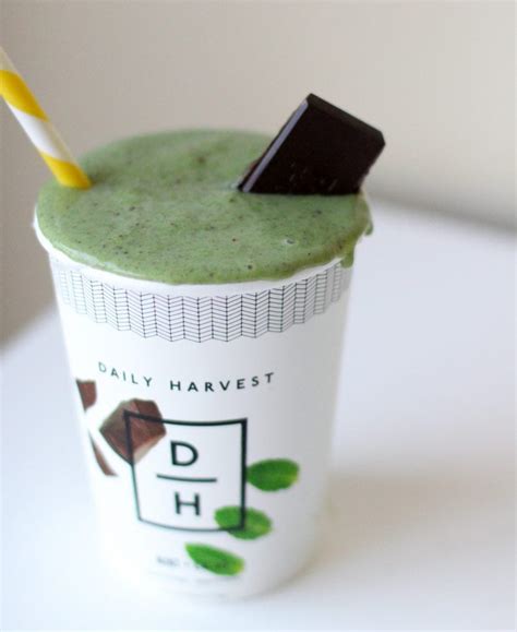 Daily Harvest Mint + Cacao Smoothie