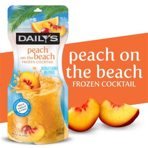 Dailys Cocktails Frozen Peach Daquiri