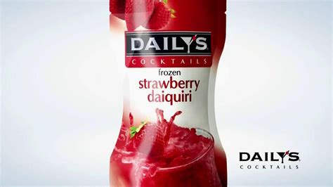Dailys Cocktails Strawberry Daiquiri TV Spot created for Dailys Cocktails