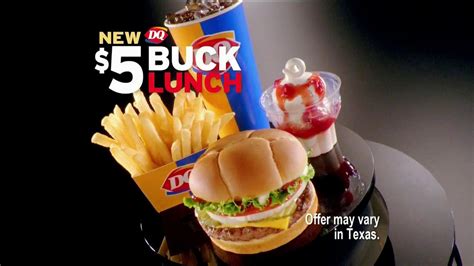 Dairy Queen $5 Buck Lunch TV commercial - Mark Your DQalendar