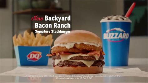 Dairy Queen Backyard Bacon Ranch Signature Stackburger TV Spot, 'Tasty Looking'