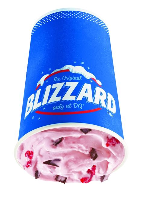Dairy Queen Choco-Dipped Strawberry Blizzard