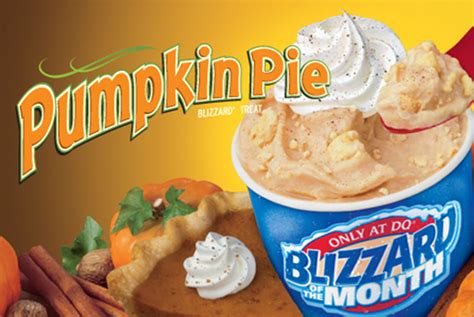 Dairy Queen Pumpkin Pie Blizzard commercials