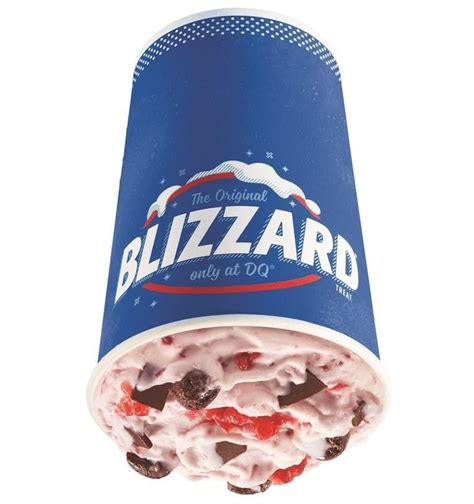 Dairy Queen Raspberry Fudge Bliss Blizzard