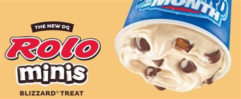 Dairy Queen Rolo Minis Blizzard photo