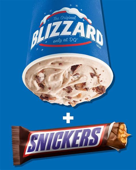 Dairy Queen Snickers Peanut Butter Pie Blizzard