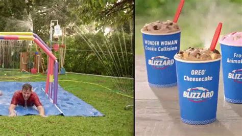 Dairy Queen Summer Blizzard Menu TV Spot, 'Backyard Time'