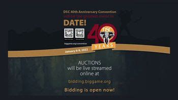 Dallas Safari Club 40th Anniversary Event TV commercial - 2022: Kay Bailey Hutchinson Convention Center