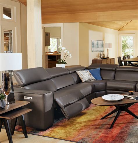 Dania Furniture Regine Power Reclining Sofa