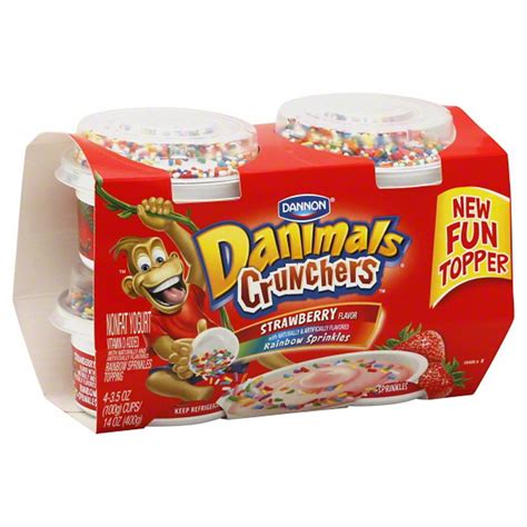 Danimals Crunchers commercials