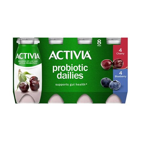 Dannon Activia Cherry Probiotic Dailies logo
