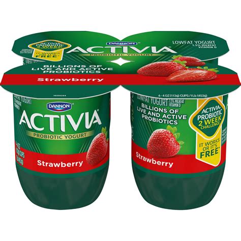 Dannon Activia Probiotic Yogurt