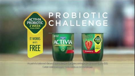 Dannon Activia TV Spot, 'Take the Two-Week Probiotic Challenge' featuring Thea McCartan