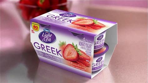 Dannon Light & Fit Greek Yogurt TV commercial - No Ordinary Low-fat Yogurt