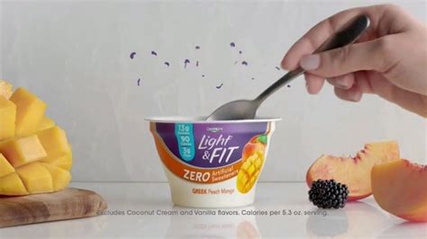 Dannon Light & Fit TV Spot, 'Zero Artificial Sweeteners' created for Dannon Light & Fit