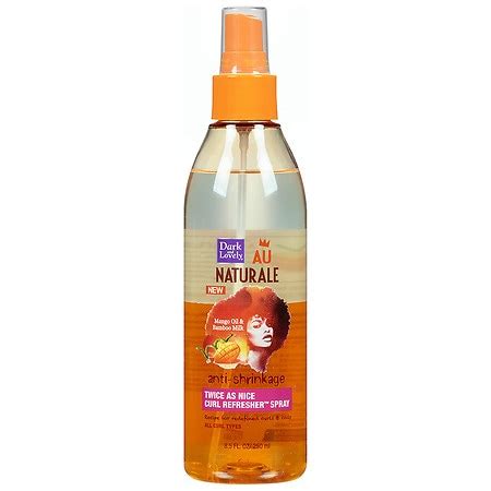 Dark and Lovely Au Naturale Twice As Nice Curl Refresher Spray logo