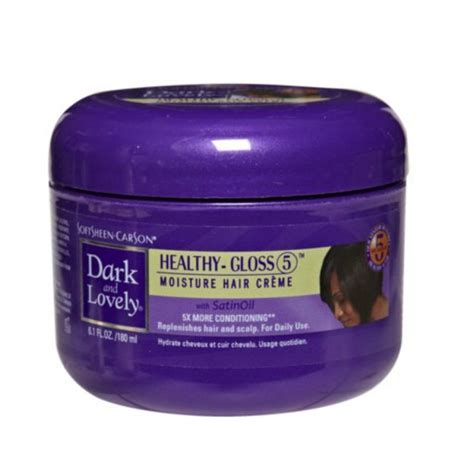 Dark and Lovely Healthy Gloss 5 Moisture Hair Creme commercials