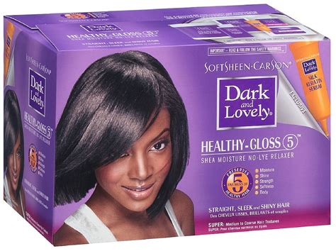 Dark and Lovely Healthy Gloss 5 Shea Moisture Relaxer commercials