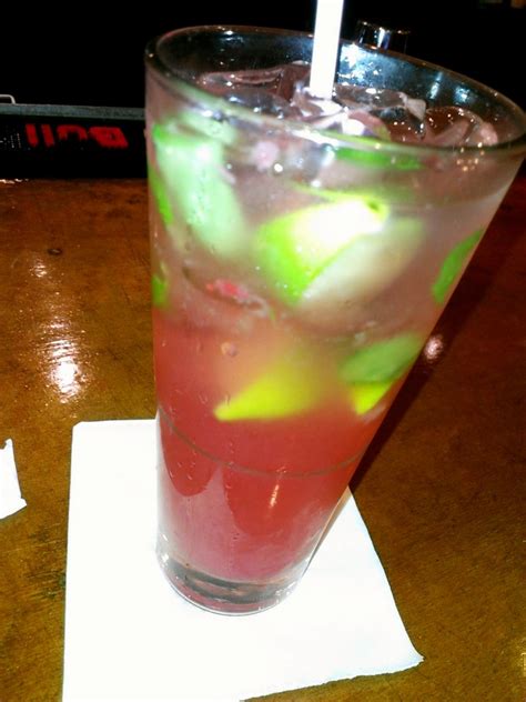 Dave and Buster's Cherry Berry Mojito