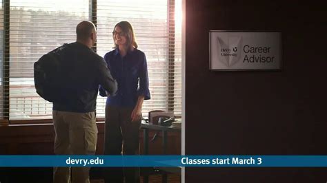 DeVry University TV Commercial Featuring Steven Holocomb created for DeVry University