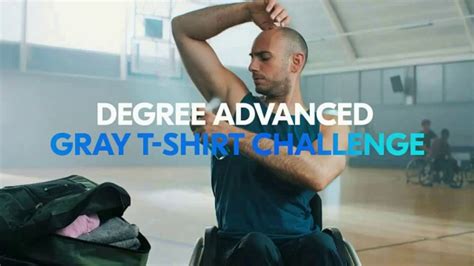 Degree Advanced TV commercial - March Madness: T-Shirt Challenge: Joel