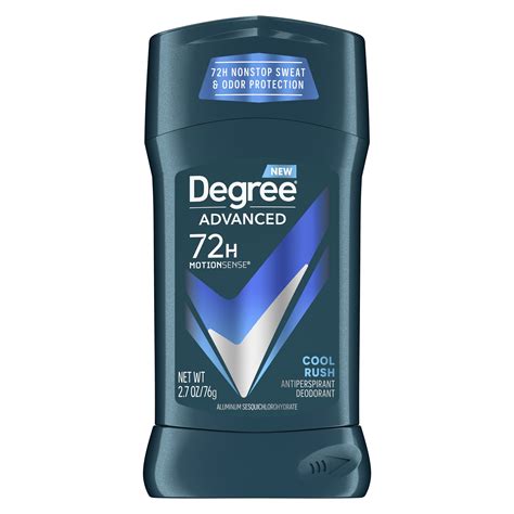 Degree Deodorants Advanced Protection Antiperspirant Deodorant Cool Rush commercials