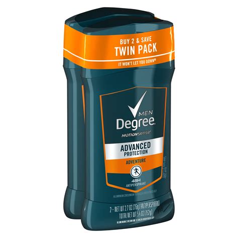 Degree Deodorants Adventure Men Advanced 72h Antiperspirant Deodorant Dry Spray