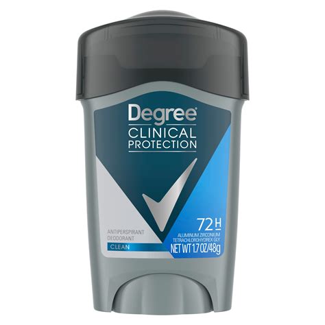 Degree Deodorants Clinical Protection logo