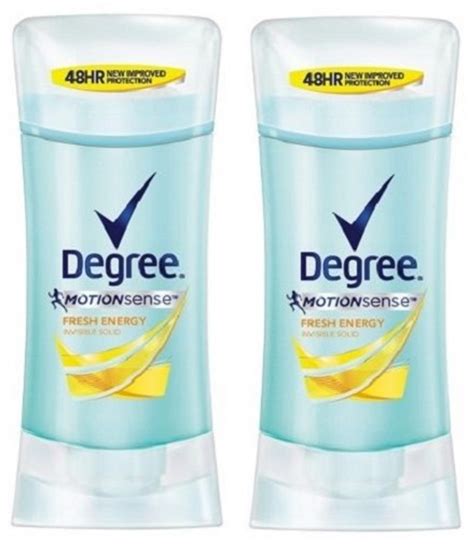 Degree Deodorants Fresh Energy with Motion Sense commercials