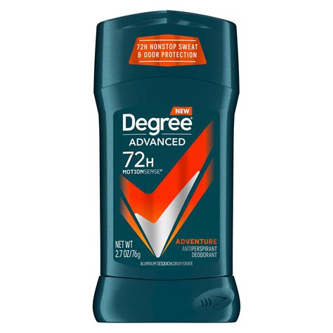Degree Deodorants Men Adventure Advanced Protection Antiperspirant Deodorant Stick logo
