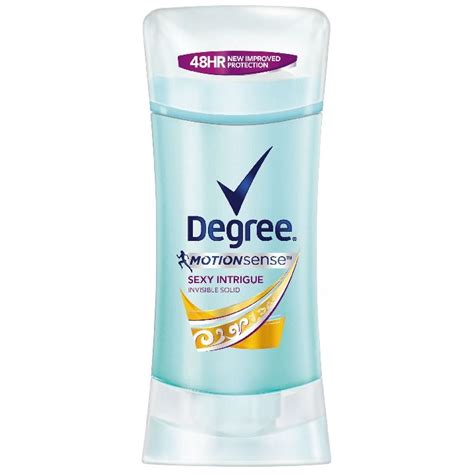 Degree Deodorants Sexy Intrigue MotionSense Antiperspirant Deodorant Stick commercials