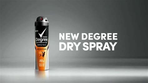 Degree Men Dry Spray TV commercial - In a Snap