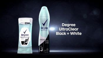 Degree UltraClear Black + White TV Spot, 'No White Marks, No Yellow Stains'