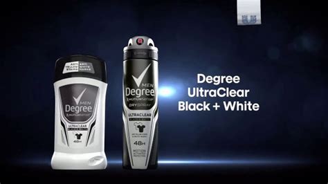 Degree UltraClear Black + White TV Spot, 'Saves Your Clothes'
