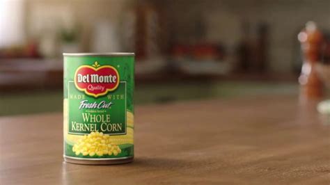 Del Monte Fresh Cut Whole Kernel Corn TV commercial - Just Water and Sea Salt