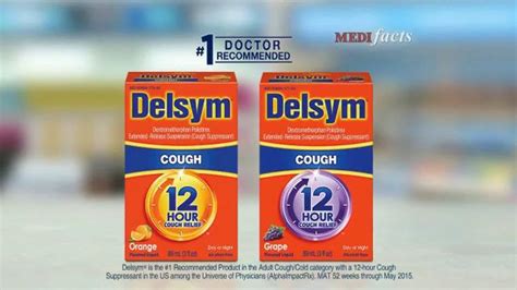 Delsym 12 Hour Cough Relief TV Spot, 'MediFacts' created for Delsym