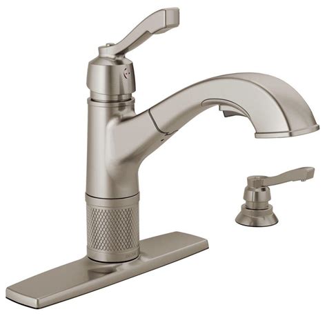 Delta Faucet Allentown Single-Handle Pull-Down Sprayer Kitchen Faucet commercials