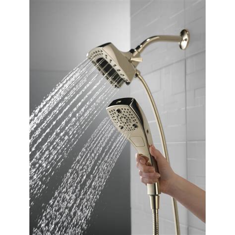 Delta Faucet H2Okinetic In2ition 5-Setting Two-in-One Shower logo