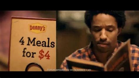 Denny's 4 Meals for $4 TV Spot, 'Boom'