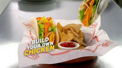 Denny's Build Your Own Chicken Wraps TV Spot