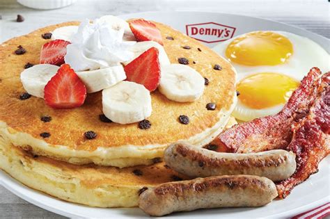 Denny's Double Berry Pancakes logo