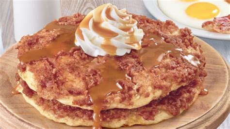 Denny's Dulce de Leche Crunch Pancakes logo