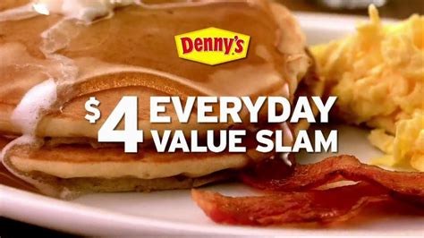 Denny's Everyday Value Slam commercials