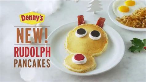 Denny's Rudolph Pancakes TV Spot, 'Here for the Holidays'
