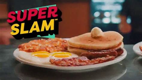 Denny's Super Slam TV Spot, 'America's Biggest Breakfast'
